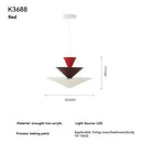 Ljojo Modern Designer Pendant Light: Nordic Creative Bedroom Dining Room Ceiling Lamp
