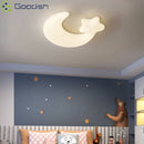 LED Moon Star Ceiling Lights for Living Room Decoration Chandelier - Ljojo
