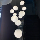 Italian Creative Pebble Chandelier Living Room Bedside Pendant LIghts by Ljojo