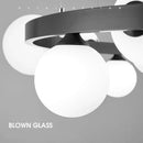 Ljojo Magic Bean Glass Chandelier - Luxury Nordic Minimalist Lighting