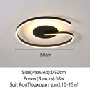 Ljojo LED Round Bedroom Ceiling Light - Modern Minimalist Home Lighting