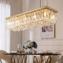 Ljojo Luxury Crystal Chandelier Pendant Light for Living Room Dining Room Home Decor