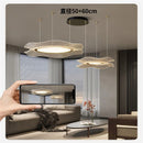 Nordic Luxury Lotus Acrylic LED Chandelier Pendant Light by Ljojo