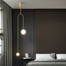 Ljojo™ Glass Ball Vertical Chandelier - Nordic Geometric Pendant Light