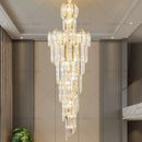 Ljojo Luxury Crystal Chandelier for Villa Hotel Duplex Building