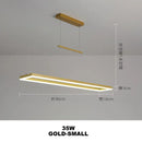 Nordic Led Chandeliers Modern Pendant Light for Living Room by Ljojo