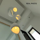 Nordic Wabi-sabi Irregular Pendant Lights for Living Room by Ljojo