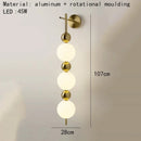 Modern Gold LED Wall Lamp for Living Room Corridor Bedroom Dining Room by Ljojo