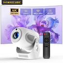 Ljojo™ 4K HD Electric Focus Projector, 300ANSI, BT5.0, Home Cinema Outdoor Portable