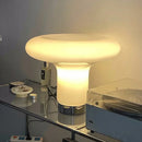 French Cream Style Jellyfish Glass Mushroom Table Lamp Creative LED Modern Home Decoration Ljojo