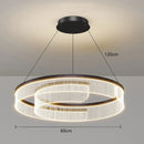 LED Pendant Lights Modern Minimal High-end Metal Chandelier Home Decor Ljojo Lighting Fixtures