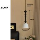 Ljojo LED Walnut Log Brown Pendant Light for Parlor, Bedroom, Cafe