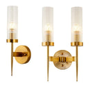 Gold Glass Wall Lamp - Modern Luxury Decor - Ljojo