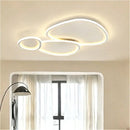 LED Ceiling Lights Modern Metal Chandeliers for Living and Dining Rooms by Ljojo
