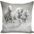 Animal Horse Printed Cushion Cover by Ljojo - Sofa Decor Pillowcase