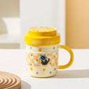 Cat Cartoon Ceramic Mug - Ljojo Original Fun Coffee Cup Beer Drinkware Breakfast Tea Gift