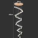Ljojo LED Pendant Chandelier Light for Dining Room - Modern Hanging Indoor Lighting Home Decor