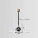 Ljojo Marble Copper LED Pendant Lamp Modern Hanging Lights Fixtures