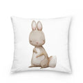 Easter Bunny Polyester Throw Pillow for Home Decor Sofa by Ljojo