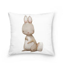 Easter Bunny Polyester Throw Pillow for Home Decor Sofa by Ljojo