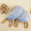 Ljojo Mango Shape Memory Foam Pillow for Kids & Adults, Neck Health Care Support, Cute Design