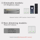 Ljojo 20" Smart LED Large Ceiling Light with APP Remote Control for Bedroom & Living Room