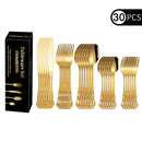 Ljojo 30-Piece High-Grade Palace Tableware Set for Hotel Restaurant