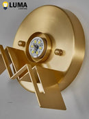 Ljojo Marble Wall Sconce, Modern Style, Living Room, Bedroom, Copper Wall Lamp