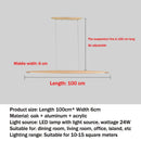 Ljojo LED Wooden Pendant Light for Kitchen Office Bar Dining Room