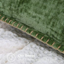 Chenille Cushion Cover 45x45 - Luxury Sofa Throw Pillow Case for Living Room Decor