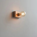 Ljojo Walnut Wood Retro LED Wall Lamp Stylish & Energy Efficient Lighting for Foyer Bedrooms