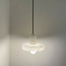 Copper Marble Small Chandelier Modern Minimalist Pendant Lighting by Ljojo