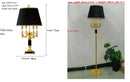 Black Crystal Table Lamp: Modern Bedroom Lighting by Ljojo