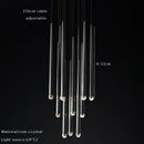Ljojo Minimal Pendant Lights for Modern Spaces: Restaurants, Villas, Duplexes, LED Fixtures, Home Decor