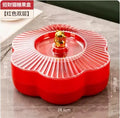 Ljojo Melon Seeds and Nuts Tray for Living Room Snacks and Dim Sum Organizing