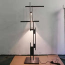Ljojo Contemporary Metallic Luster Floor Lamp for Unique Living Room and Bedroom Decor