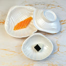 Ljojo Melamine Shell Plate Dish Set - Restaurant Quality Tableware Dish