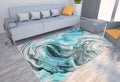 Ljojo Marble Texture Printed Carpet for Home Living Room and Bedroom Decoration