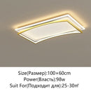 Modern Square LED Ceiling Lights for Home Decoration Living Dining Rooms Chandeliers by Ljojo