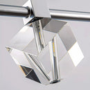 Ljojo Luxury Crystal Chandelier Pendant Light for Dining Room & Living Room Decor