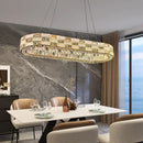 Nordic Style Crystal Chandelier Pendant Ceiling Lamp - Luxurious LED Lighting by Ljojo