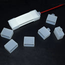 Ljojo LED Tube Profile Connector Clip 20pcs Set Fixed Buckles Neon Strip Lights End Cap