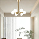 LED Hanging Lamp Modern Round Glass Grand Stylish Home Decoration Pendant Light by Ljojo