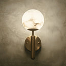 Ljojo Marble Copper Planet Wall Lamp for Bedroom and Living Room Decor