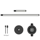 Ljojo LED Wall Lamp: Modern Magnetic Suction, 6000mAh Battery, Indoor Sconce for Living Room & Bedroom