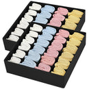 Ljojo™ 24-Compartment Fabric Storage Box: Foldable Stackable Organizer for Socks, Ties, Underwear