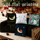Festive Christmas Cushion Covers by Ljojo - Perfect for Sofa, Bedroom, Car