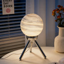 Bauhaus Retro Planet Glass Table Lamp Starry Sky Bedroom Decor Gift - Ljojo