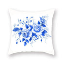 Geometric Mandala Flower Print Pillowcase for Home Decor by Ljojo