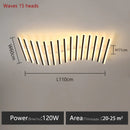 LED Linear Ceiling Light Modern Living Room Lamps Home Decor by Ljojo